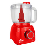 Processador De Alimentos Turbo Kian Cor Vermelho 127v