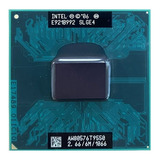 Processador De Cd Com Cpu Dual Core T9550 Slge4 De 2,66 Ghz