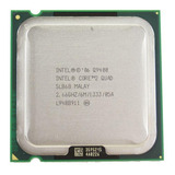 Processador Gamer Intel Core 2 Quad Q9400 Bx80580q9400 De 4 Núcleos E 2 6ghz De Frequência