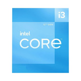 Processador Gamer Intel Core I3 12100 Bx8071512100 De 4 Núcleos E 4 3ghz De Frequência
