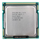 Processador Gamer Intel Core I7 870 Bv80605001905ai De 4 Núcleos E 3 6ghz