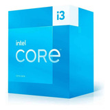 Processador Intel Core I3 13100 3 4ghz Lga 1700 Ddr4 E Ddr5