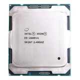Processador Intel Xeon E5 2680 V4 Cm8066002031501 De 14 Núcleos E 3 3ghz De Frequência