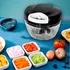 Processador Manual De Alimentos 3 Laminas Inox 500ml