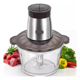 Processador Moedor De Alimentos 2l Tritura Processa 250w Cor Preto 110v