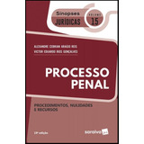 Processo Penal - Vol 15 - Sinopses Juridicas - Saraiva 19 Ed