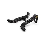 PROCNC Alavanca Do Pedal Da Embreagem Do Freio Da Motocicleta Para Ducati Monster 821 1200 1200R 2014 2015 2016 2017 2018 2019 Preto 