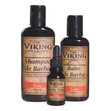 Produtos Cuidados Barba Shampoo Balm Oleo Viking Terra