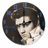 Produtos Midouth Elvis Presley Relógio De Parede Analógico