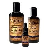 Produtos Para Barba Kit Shampoo Balm Oleo Mar Viking Brands