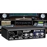 Profissional Placa De Som Audio 2 Canais USB 2 0 Interface De Audio Mesa De Som áudio Para Guitarra Elétrica Transmissão Ao Vivo Estúdio Q 22 
