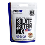 Profit Labs   Isolate Protein Mix Refil 1 8kg Sabor Banana canela
