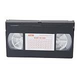 Progo Limpador De Cabeça De Videocassete   Limpador De Cabeça VHS Para Reprodutores De VHS VCR   Tecnologia Seca  Sem Necessidade De Fluido  Reutilizável Até 50 Vezes  Fácil De Usar  Limpeza Segura