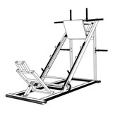 Projeto Aparelho De Academia Leg Press