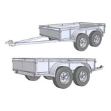 Projeto Carretinha Reboque Trucada 2 Eixos Pdf