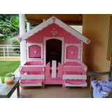 Projeto Casinha Boneca Proj Parquinho Casa Madeira Email