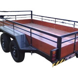 Projeto Construir Carretinha Reboque Trucada 2 Eixos