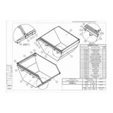 Projeto De Caçamba Estacionaria Para Entulho