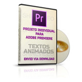 Projeto Editavel Premiere Individual