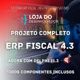 Projeto Erp Completo Delphi 11 Retaguarda Com Pdv Fiscal