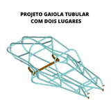 Projeto Gaiola Tubular Dois Lugares Completo
