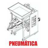 Projeto Máquina De Fazer Blocos Pneumática Concreto Tijolo
