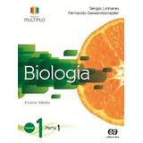 Projeto Multiplo Biologia Volume 1 De Linhares Sérgio Série Projeto Múltiplo Editora Somos Sistema De Ensino Capa Mole Em Português 2014