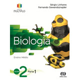 Projeto Multiplo Biologia Volume 2 De Linhares Sérgio Série Projeto Múltiplo Editora Somos Sistema De Ensino Capa Mole Em Português 2014