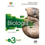 Projeto Multiplo Biologia volume 3 De Linhares Sérgio Série Projeto Múltiplo Editora Somos Sistema De Ensino Capa Mole Em Português 2014