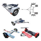 Projeto Reboque Carretinha Para Carro Asa Delta Novo Modelo