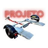 Projeto Reboque Carretinha Para Carros Asa Delta Novo Modelo