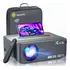Projetor 8k Android 5g Wifi Bluetooth Full Hd 1080p 12000 Lm Cor  Cinza  Azul