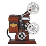 Projetor De Filmes Antigos Retrô Modelo Mus Box