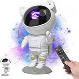Projetor De Luz Da Galáxia Astronauta Premium Projetor Céu Estrelado De Astronauta Night Light Controle Remoto Estimula A Imaginação Criatividade Das Crianças