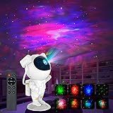 Projetor De Luz De Galáxia Em Forma De Astronauta- Projetor Space Buddy- Luz Noturna Para Quarto- Controle Remoto E Temporizador- Projetor De Estrelas No Teto Astro Alan Para Crianças E Adultos