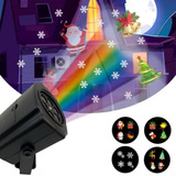 Projetor Espeto De Natal Jardim Efeito Laser Led Desenhos