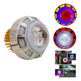Projetor Farol Led Angel Eyes Moto Fan Titan Pop Bros 20944