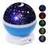 Projetor Galaxia Infantil Para Quarto Abajur De Mesa Star Cor Da Cúpula Preto Cor Da Estrutura Azul