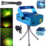Projetor Holográfico Canhão Laser Luz Efeitos Strobo Festas