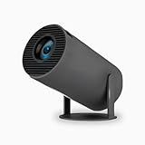 Projetor Hy300 Pro Portátil- 5G WiFi 6 Bluetooth 5-0- Smart Projetor Android 11- 8500 Lumens Proyetor LED 4K 1080P Full HD Suporte -EU Plug-