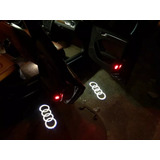 Projetor Led Logo Audi Luzes Cortesia Portas A1 A3 A4 A5 Q3