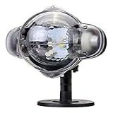 Projetor Led Natalino Cai Neve Natal Festa Casa Luz Decoracao Bivolt