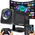 Projetor Magcubic Hy320 Negro 110v/220v 10000 Lumens Android 11 Resolução Nativa 720p
