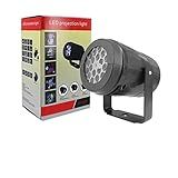 Projetor Pequeno Luzes Noturnas Para Festa De Natal Projetor Floco De Neve Led Lâmpada De Palco Padrão Giratório Ao Ar Livre Iluminação De Férias Jardim Decoração Para Halloween Ação De Graças Natal