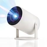 Projetor Portátil 4K 1080p Wi-Fi 6 Bluetooth 5-0 Android 11 - Full HD- Espelhamento Para Android E Ios- HDMI-USB- 8000 Lúmens- Tela Até 120- - Mini Projetor Cinema Em Casa- Viagens E Escritório
