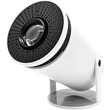 Projetor Portátil Ultra HD 4K Wi Fi 4500 Lúmens Sistema Integrado HDMI USB Projeção De 40 A 200 