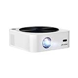 Projetor Projetor Bluetooth Native 1080P Full HD Com Alto Falante Miniprojetor De Cinema Portátil Para Ambientes Externos De 12 000 Lúmens HDK8 1080P