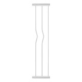 Prolongador Extensor P Portão 69cm Pet Aramado 15 Cm Caes