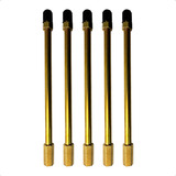 Prolongador Metal P Encher Pneu Caminhao Onibus 152mm Kit 5