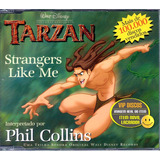 Promo Single Phil Collins Strangers Like Me Tarzan - Lacrado